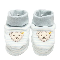 Hot Steiff Babyshoes GOTS, light blue lightblue