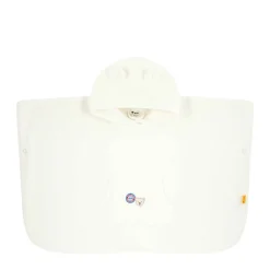 Best Steiff Bath Poncho FC Bayern, white