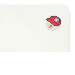 Clearance Steiff Bath Towel with hood FC Bayern, white