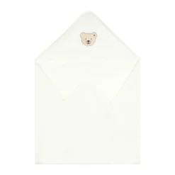 Fashion Steiff Bath towel with hood, white
