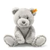 Sale Steiff Bearzy Teddy bear, 28 cm, light grey