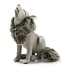Discount Steiff Best of Selection howling wolf, 38 cm, beige