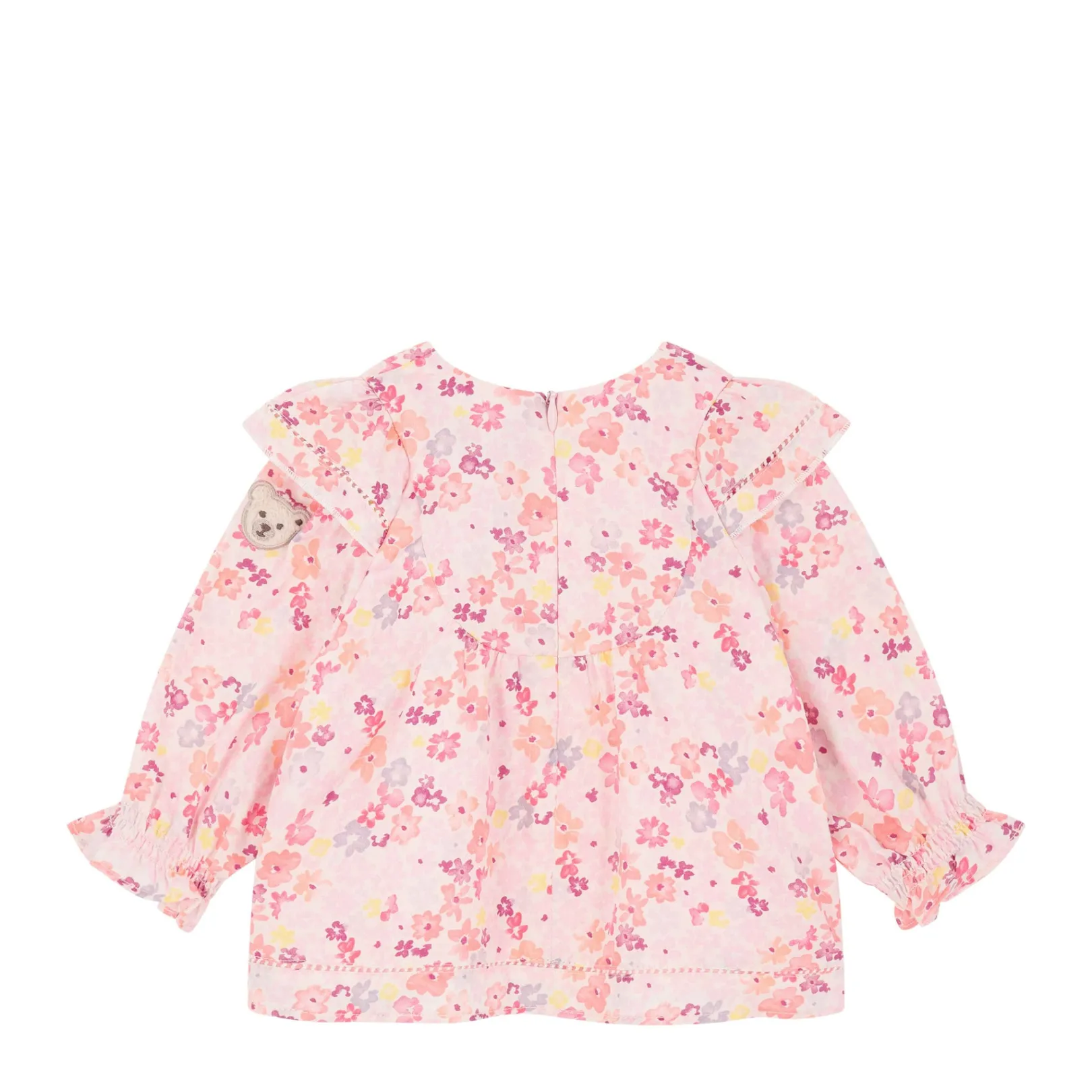 Discount Steiff Blouse longsleeve, pink for Girls rose