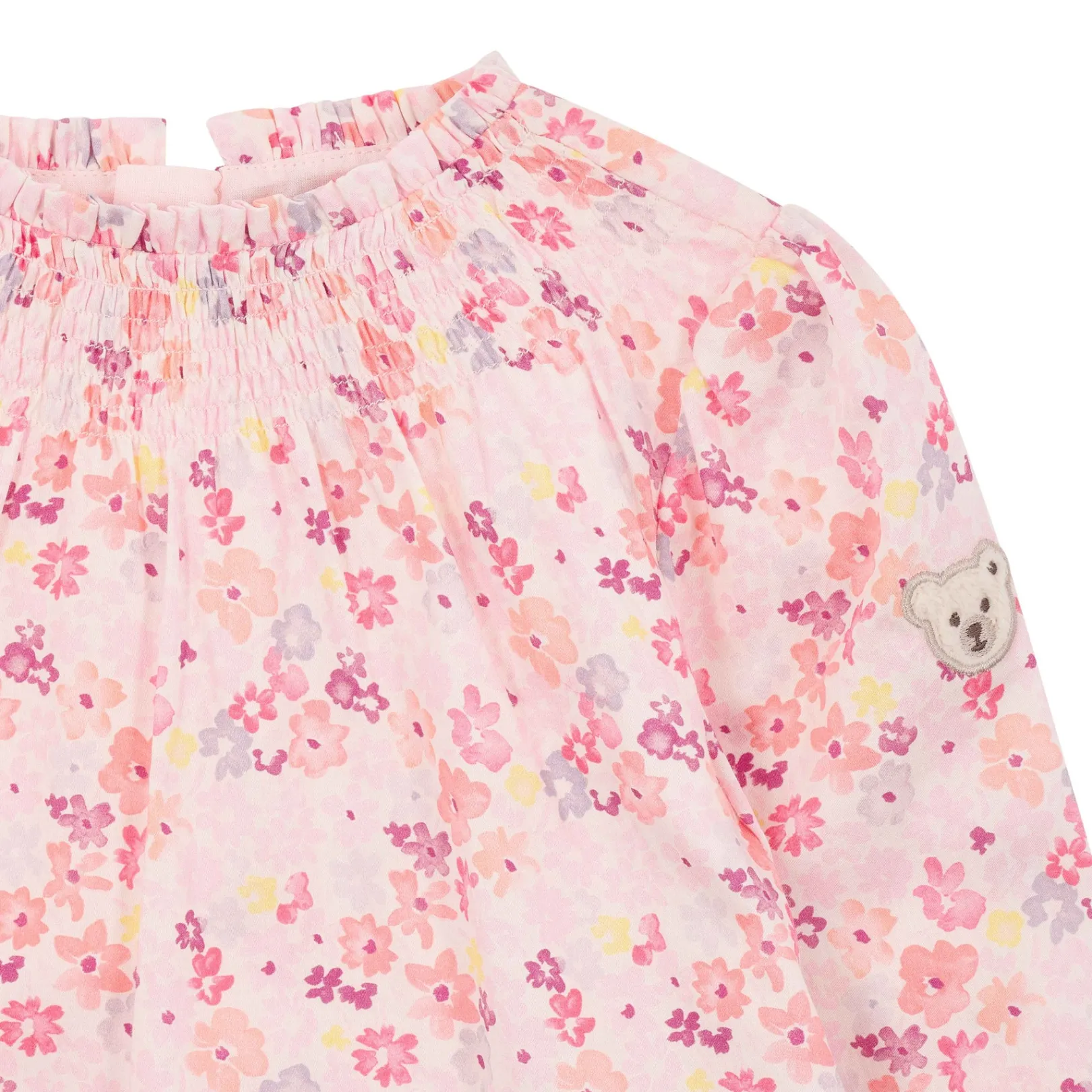 Clearance Steiff Blouse longsleeve, pink for Girls rose