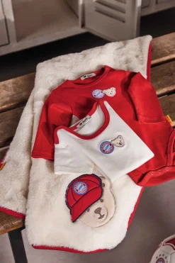 Fashion Steiff Body longsleeve FC Bayern, red