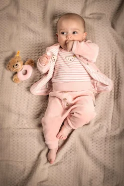 Best Steiff Body longsleeve GOTS, pink rose