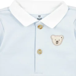 New Steiff Body longsleeve, light blue for Boys lightblue