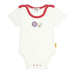 New Steiff Body shortsleeve FC Bayern, white