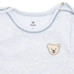 Discount Steiff Body shortsleeve, light blue for Boys lightblue