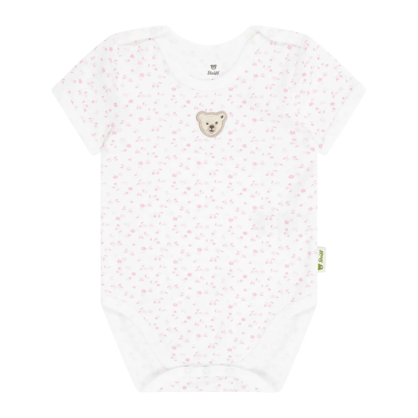 New Steiff Body shortsleeve, for Girls white