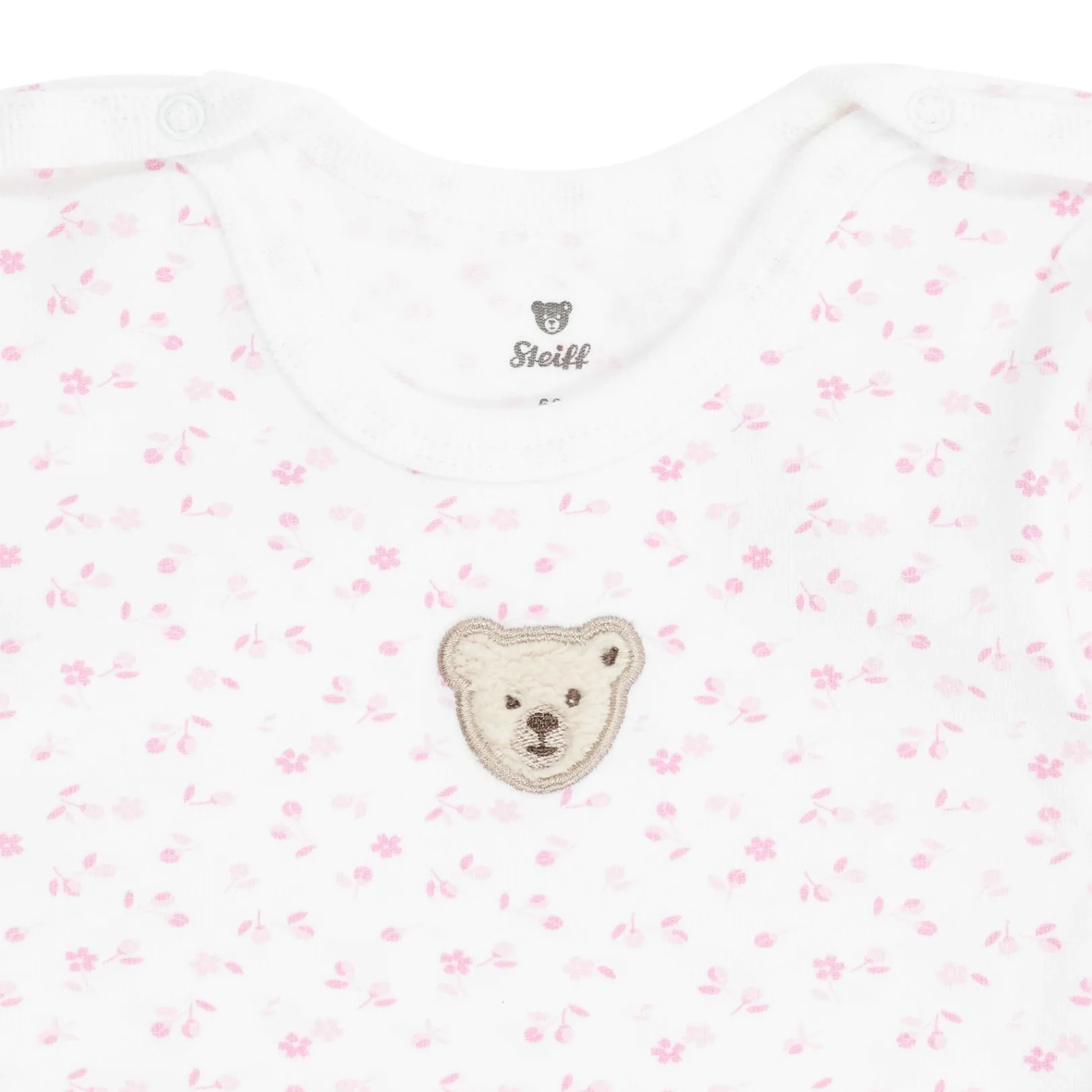 New Steiff Body shortsleeve, for Girls white