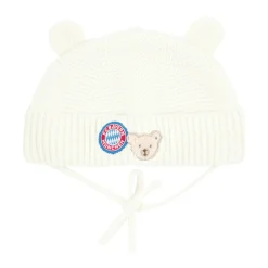Outlet Steiff Cap + Babyshoes FC Bayern, white