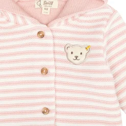 Sale Steiff Cardigan GOTS, pink rose