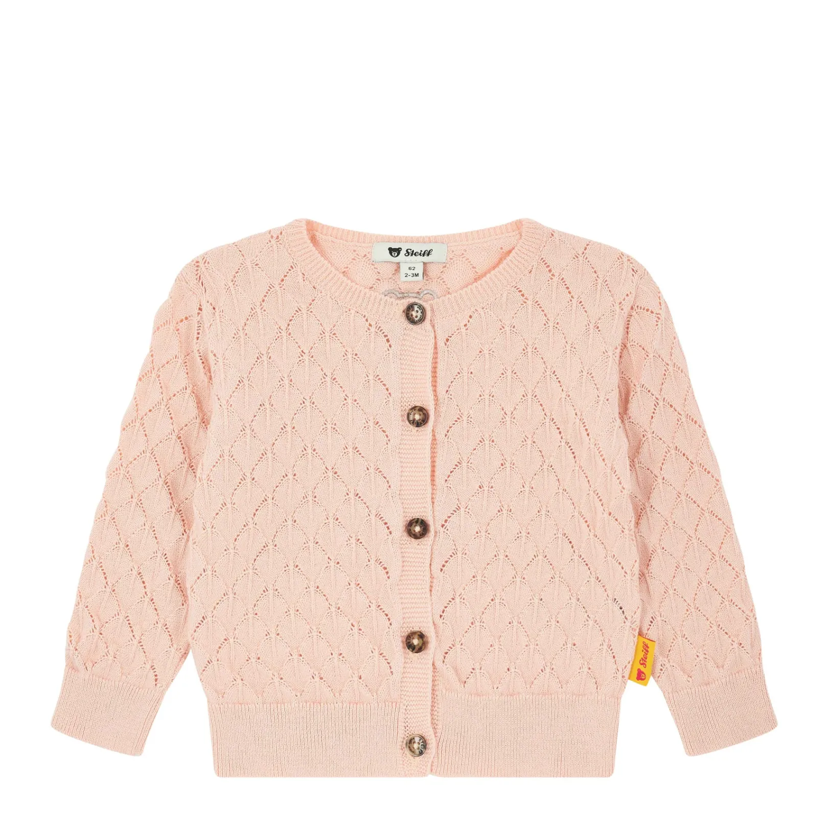 Online Steiff Cardigan, pink for Girls rose