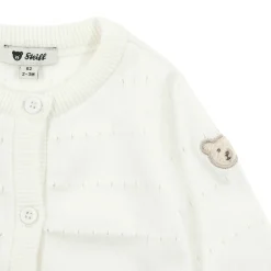 New Steiff Cardigan, for Girls white