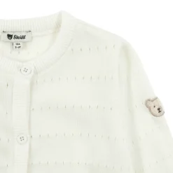 Hot Steiff Cardigan, for Girls white