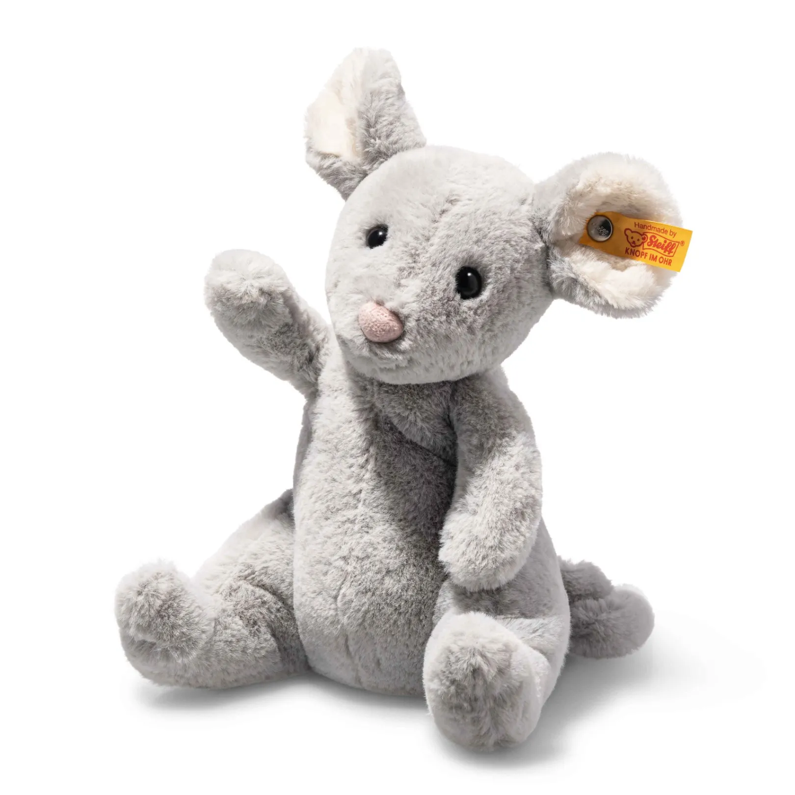 Outlet Steiff Cheesy mouse, 19 cm, light grey