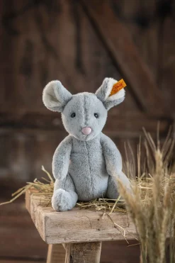 Outlet Steiff Cheesy mouse, 19 cm, light grey