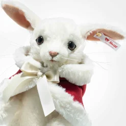 Sale Steiff Christmas rabbit, 22 cm, white