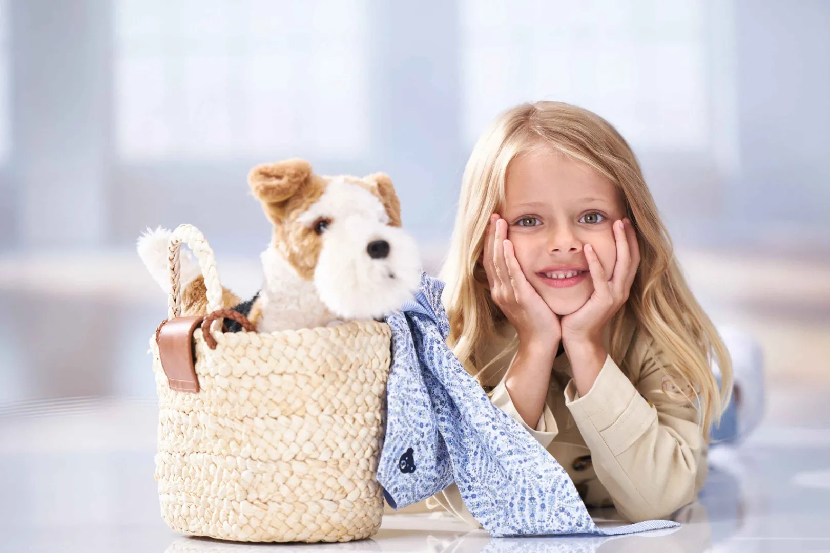 Best Steiff Coat, for Girls beige