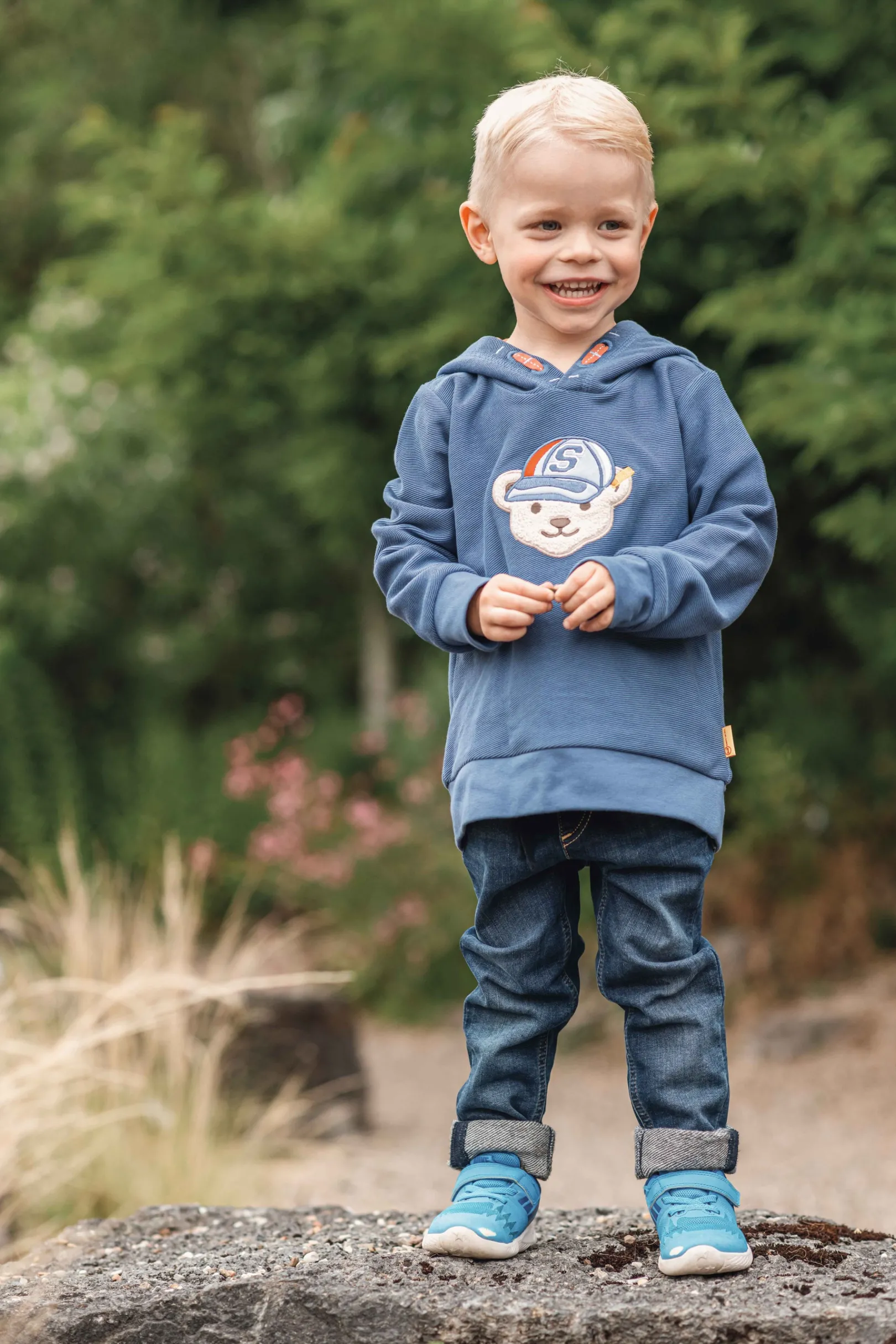 Discount Steiff Denim Pants, dark blue darkblue