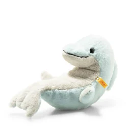 Fashion Steiff Denny dolphin, 32 cm, light blue