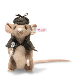 Outlet Steiff Detective mouse, 11 cm, brown