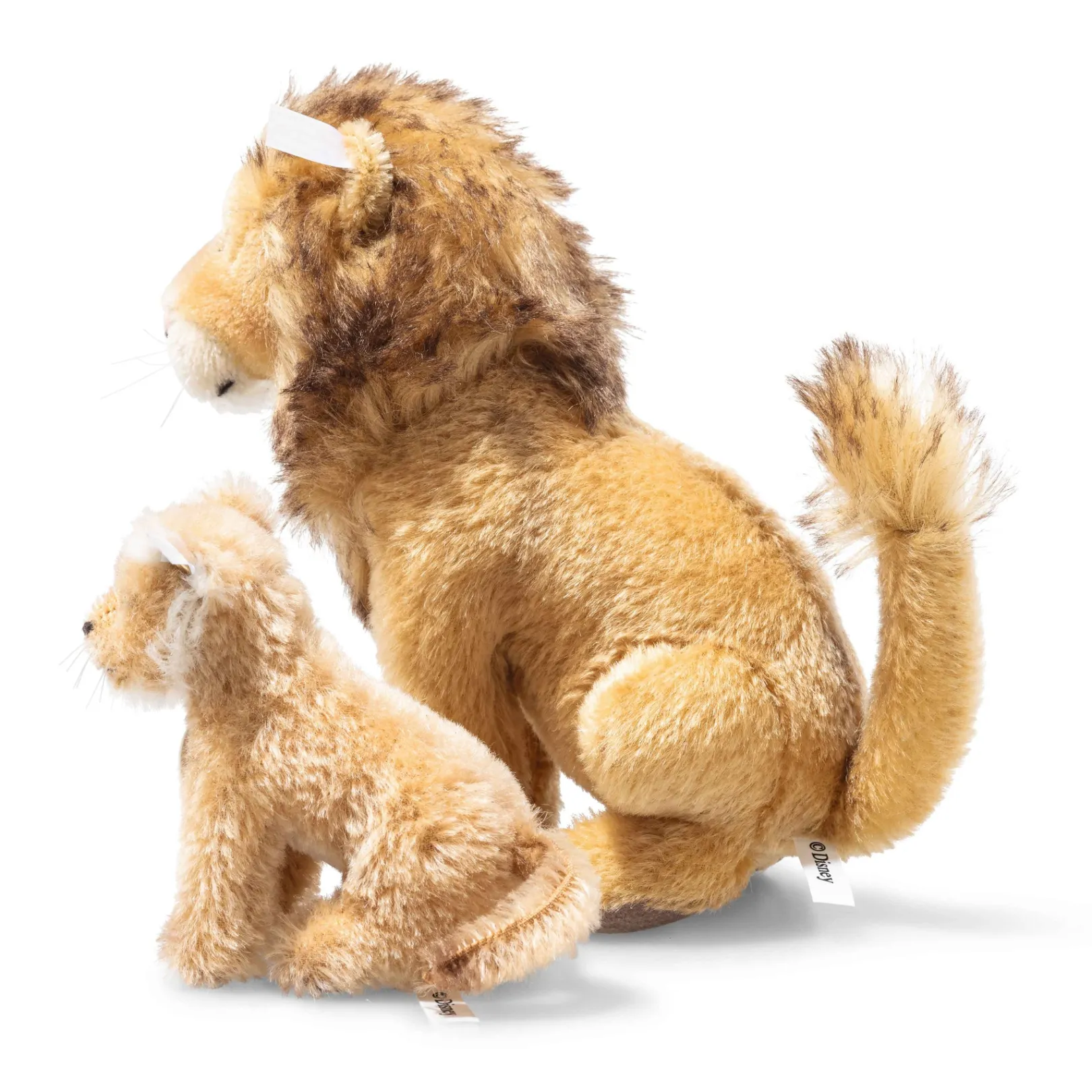 Best Steiff Disney Lion King Mufasa and Simba 30th Anniversary, 17 cm, multicoloured