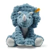 Fashion Steiff Dixi triceratops, 28 cm, medium blue