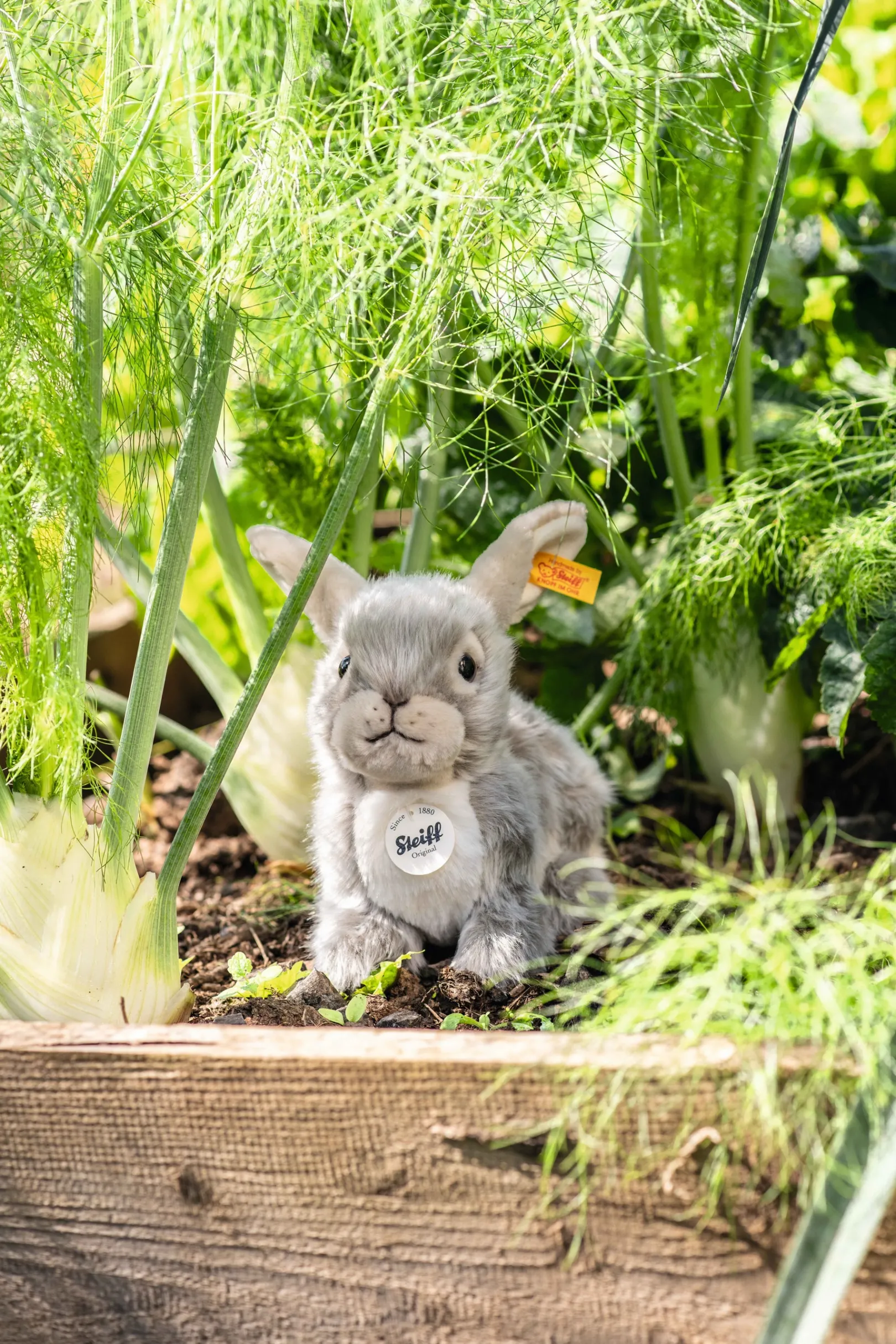 Fashion Steiff Dormili rabbit, 21 cm, light grey