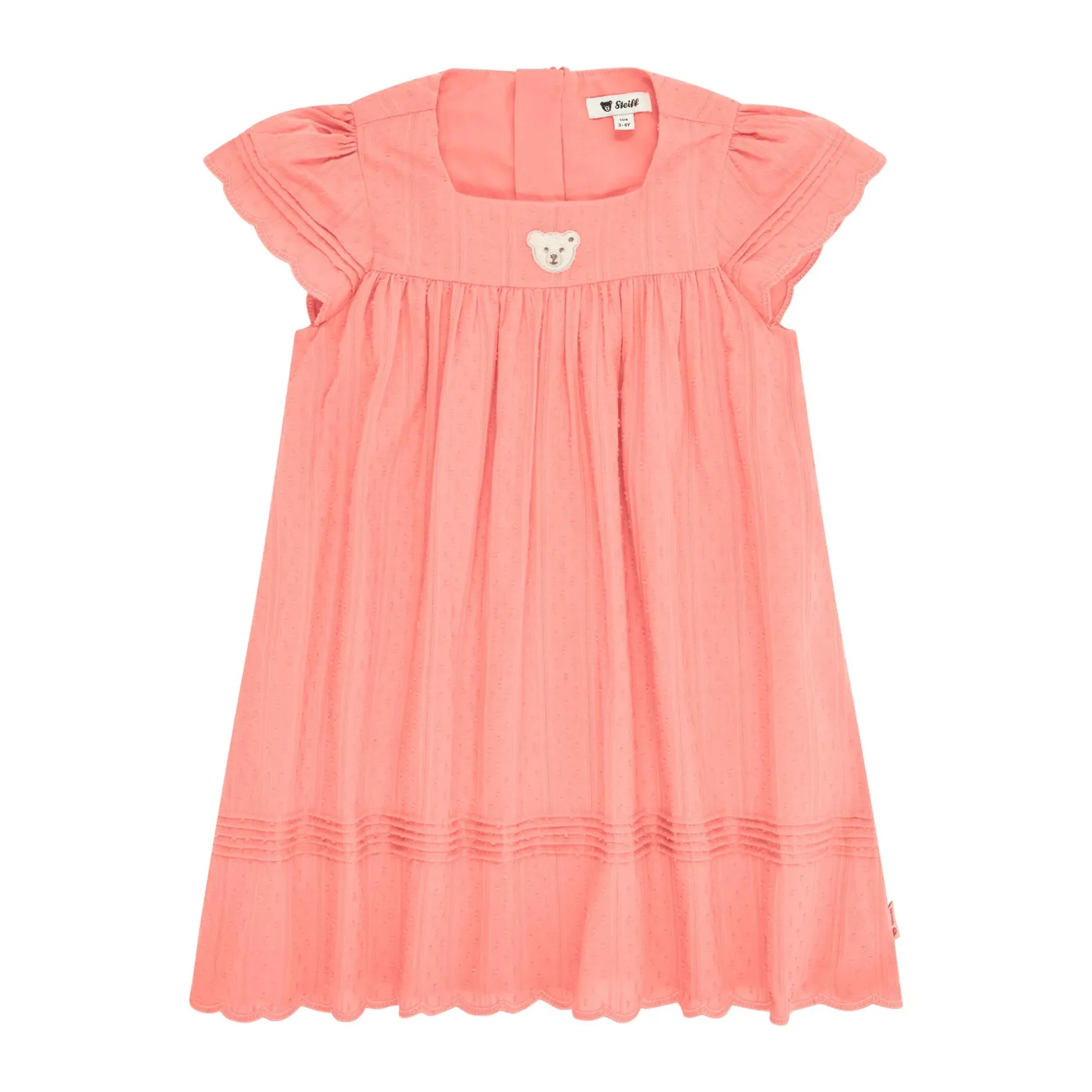 New Steiff Dress, for Girls orange