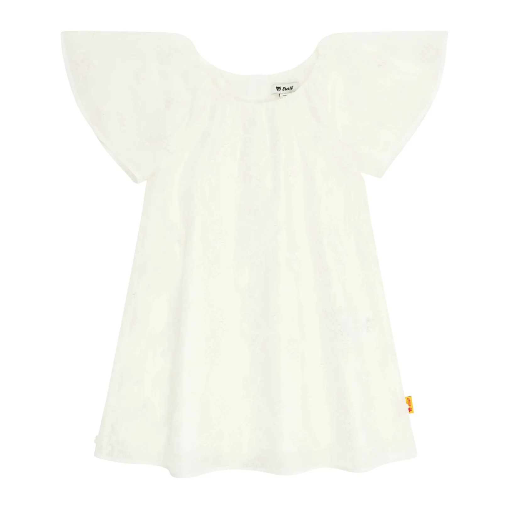 Hot Steiff Dress, for Girls white