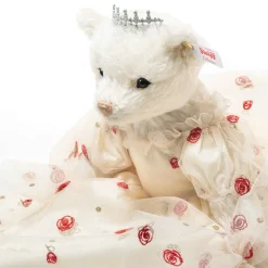 New Steiff Empress Elisabeth Teddy bear, 29 cm, white