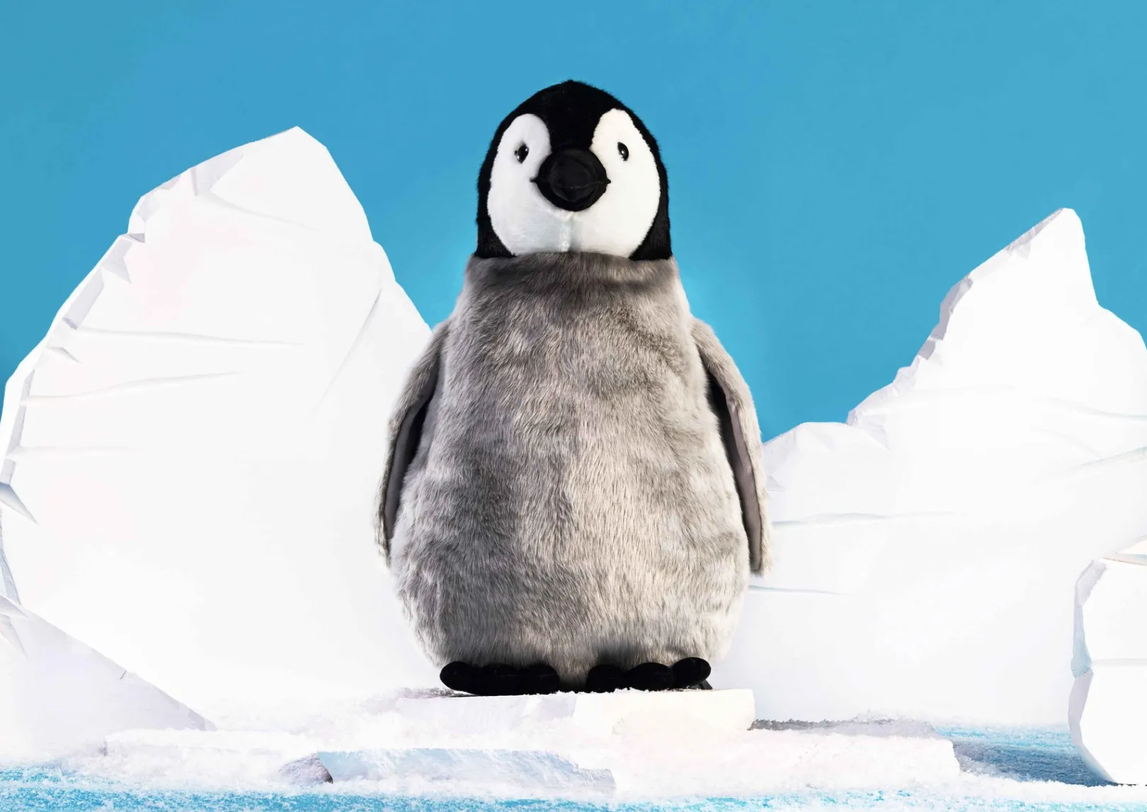 Fashion Steiff Flaps penguin, 60 cm, light grey