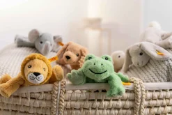Best Steiff Floppy Cappy frog, 20 cm, light green