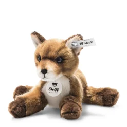 New Steiff Foxy baby fox, 19 cm, light brown
