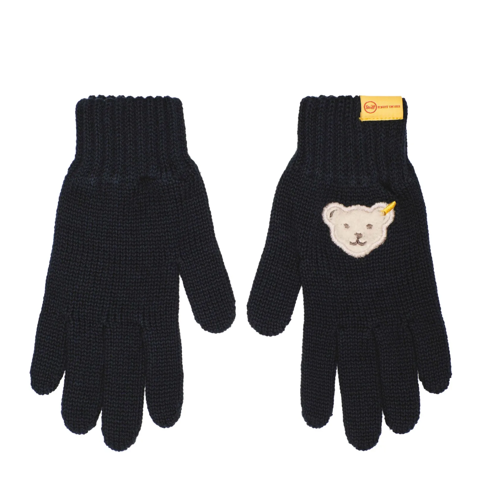 Online Steiff Gloves, dark blue for Girls darkblue