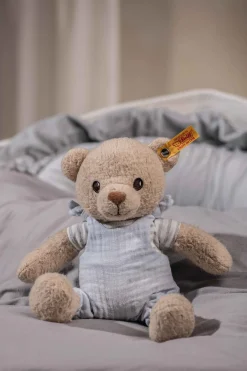 Online Steiff GOTS Niko Teddy bear, 26 cm, light blue
