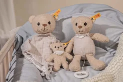 Online Steiff GOTS Noah Teddy bear comforter, 32 cm, beige