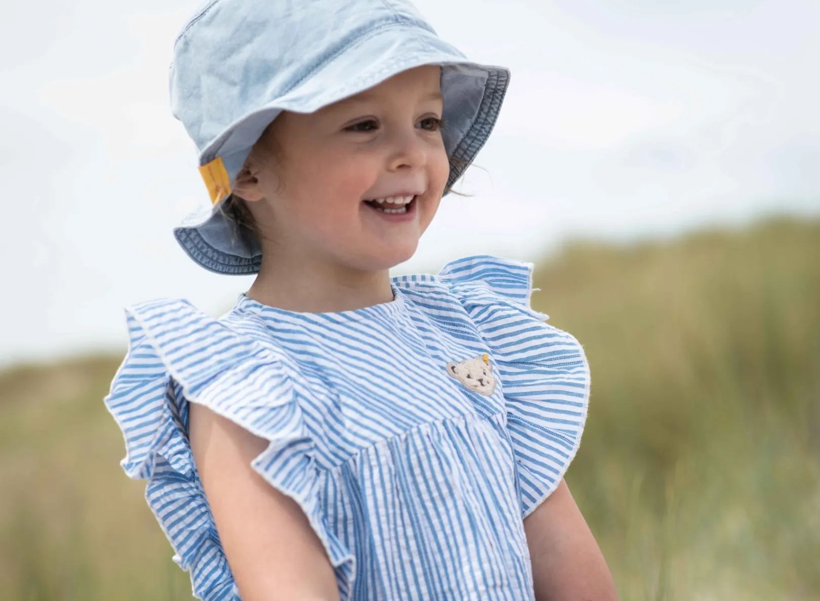 Hot Steiff Hat, medium blue mediumblue