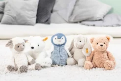 Discount Steiff Hoppie rabbit, 18 cm, light grey