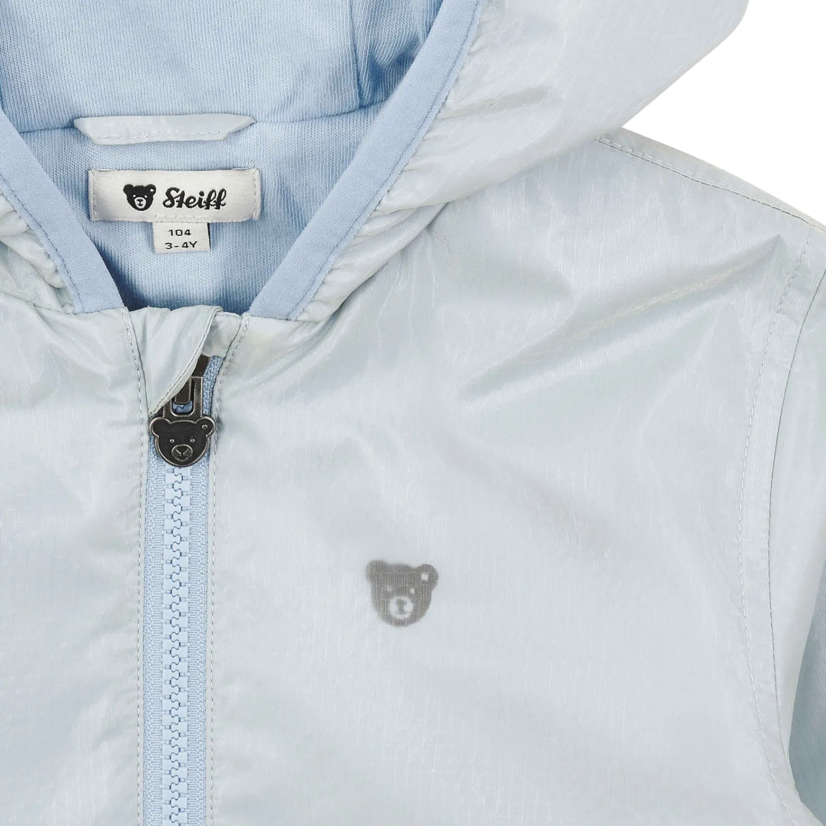 Sale Steiff Jacket, light blue for Boys lightblue
