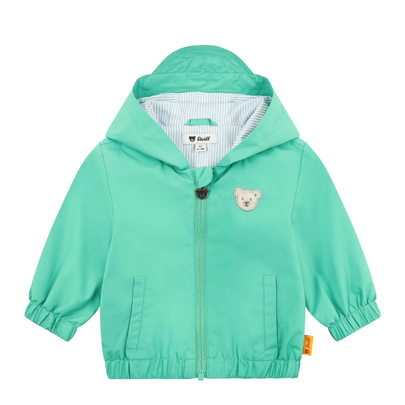 New Steiff Jacket, light green for Boys lightgreen