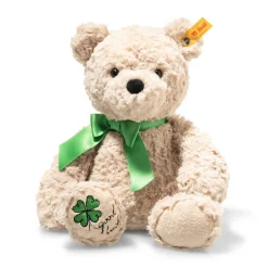 New Steiff Jimmy Teddy bear – Good Luck, 30 cm, beige