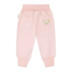 Online Steiff Jogger Pants GOTS, pink rose
