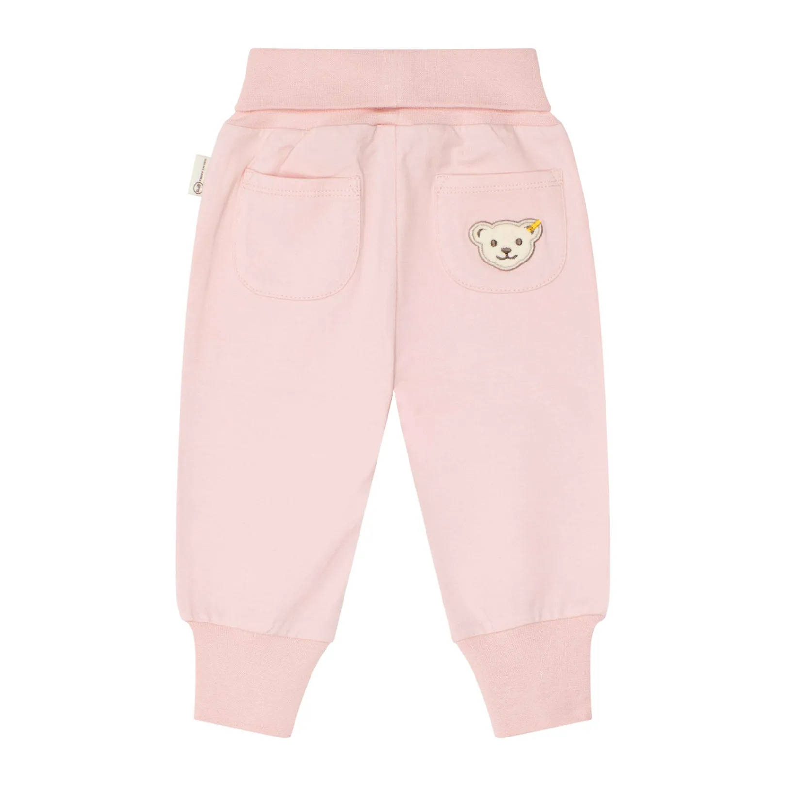 Online Steiff Jogger Pants GOTS, pink rose