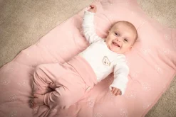 Online Steiff Jogger Pants GOTS, pink rose