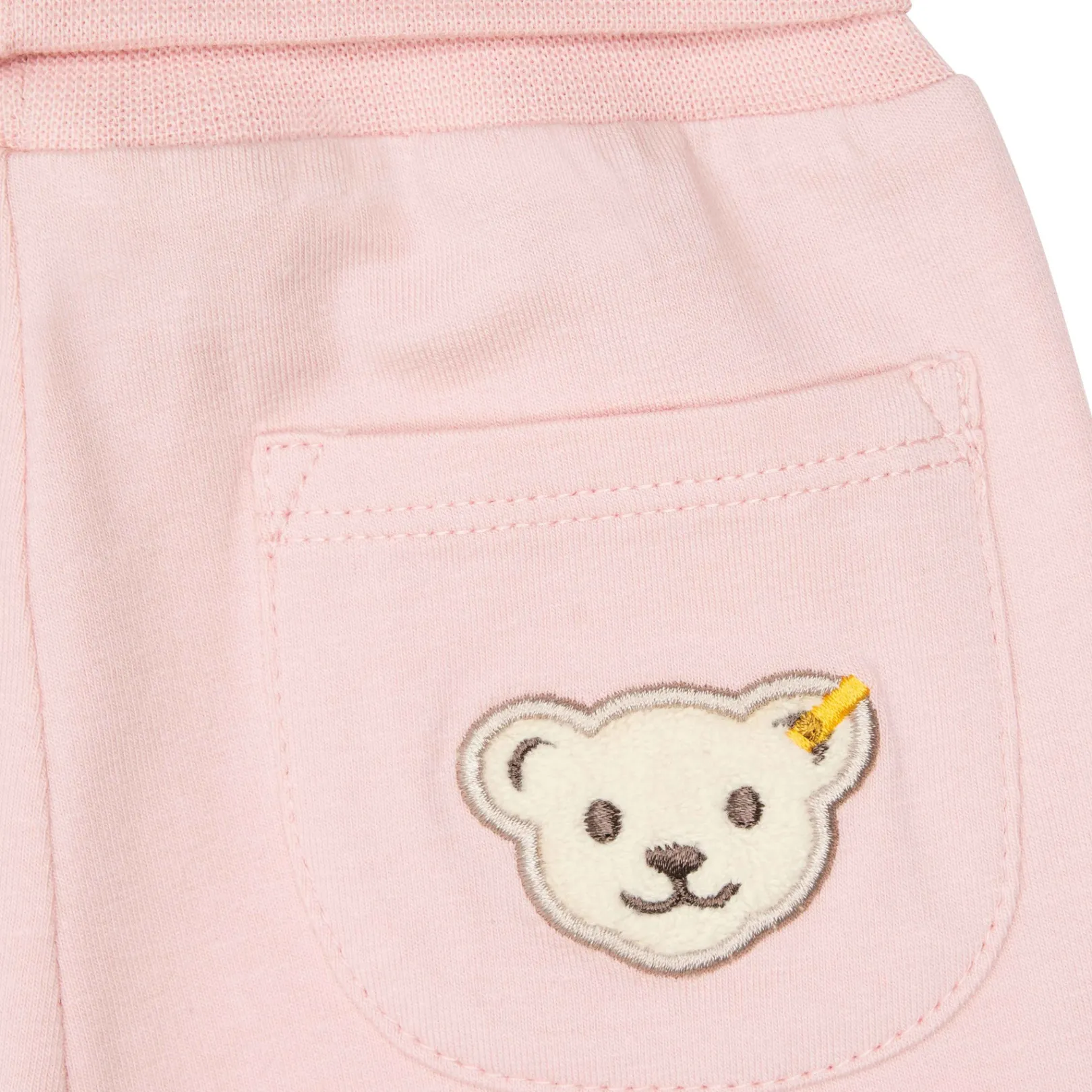 Online Steiff Jogger Pants GOTS, pink rose