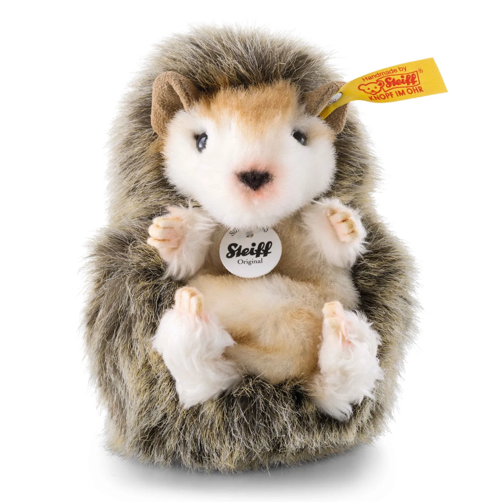 Outlet Steiff Joggi baby hedgehog, 10 cm, brown