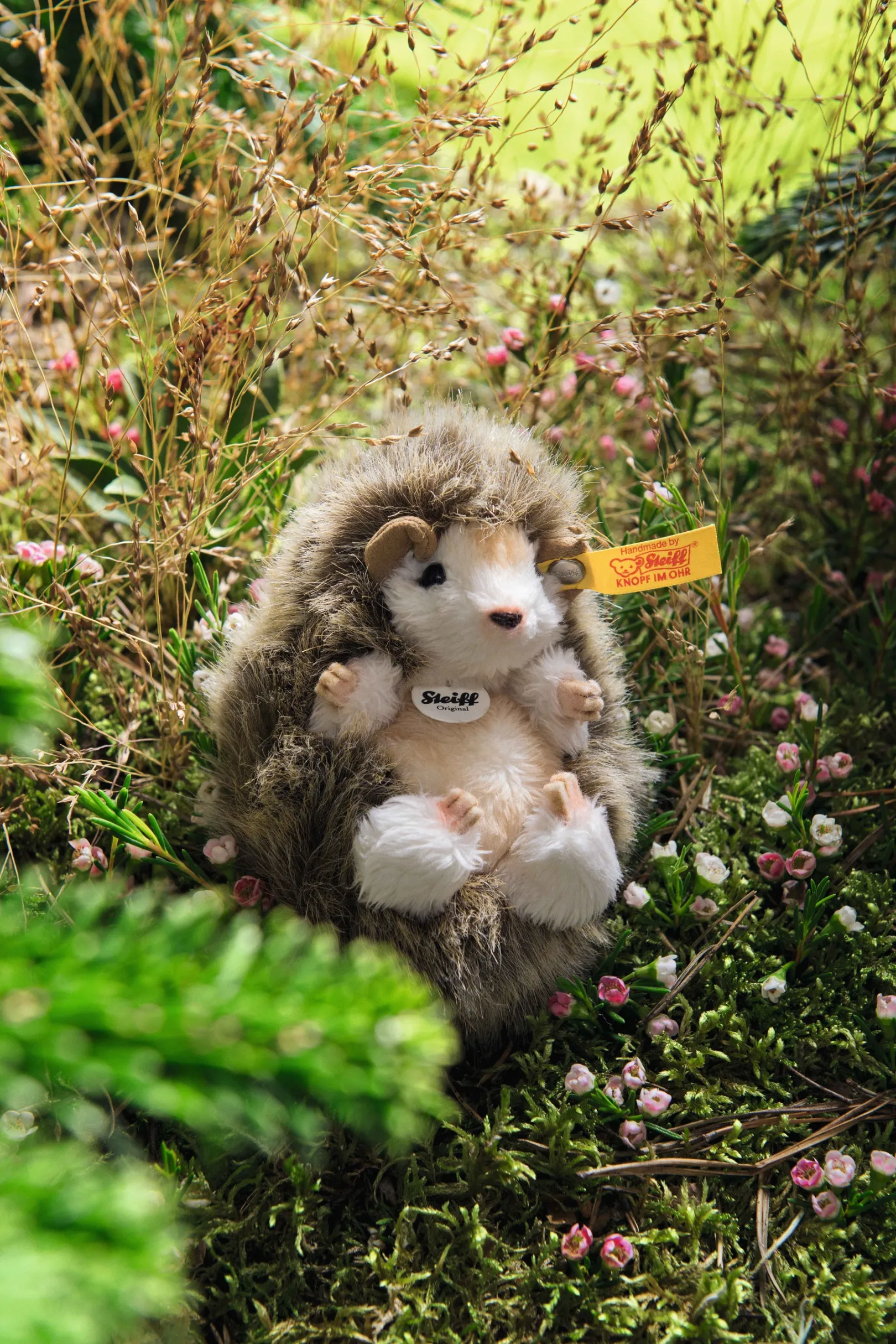 Outlet Steiff Joggi baby hedgehog, 10 cm, brown